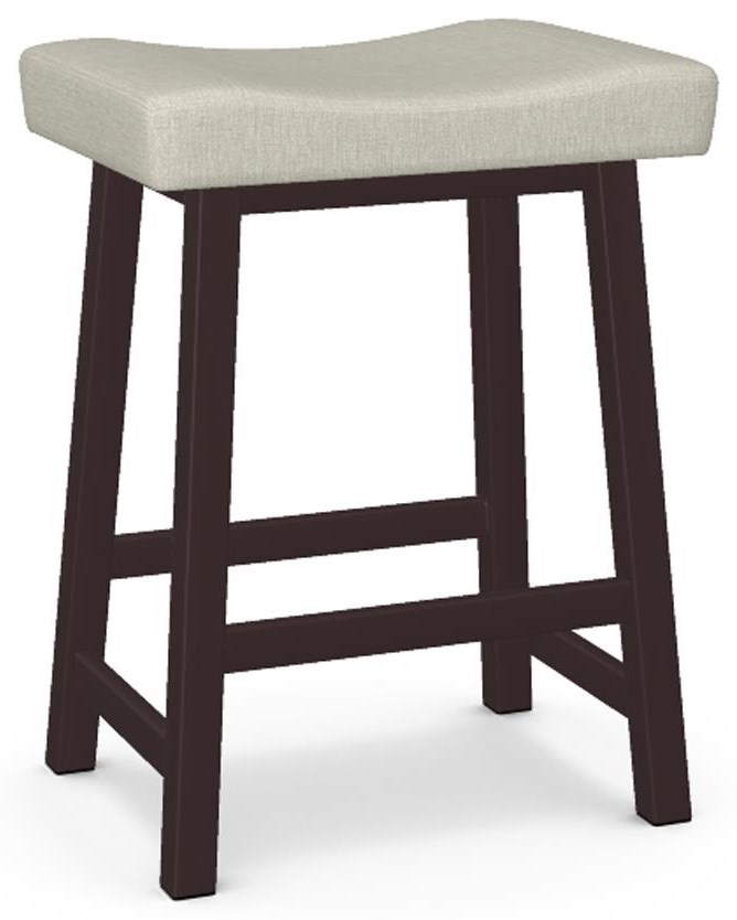 Amisco Farmhouse Customizable 26" Counter Height Miller Stool Belfort